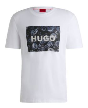 Hugo t-shirt 50523999 100 biały L Kolor biały Rozmiar1 L