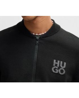 Hugo sweter 50531819 10267429 001 czarny S Kolor czarny Rozmiar1 S