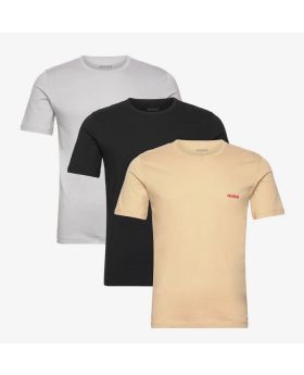 Hugo t-shirt 50532811 10268102 984 beżowy S Kolor beżowy Rozmiar1 S
