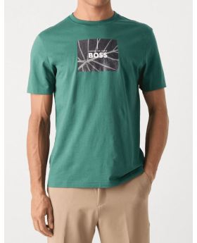 BS t-shirt 50535112 10269303 343 zielony XXL Kolor zieleń butelkowa Rozmiar1 XXL