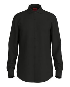 HU koszula 50544947 10272828 001 czarny 