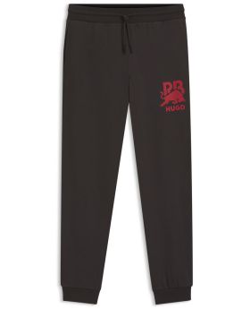 HU spodnie dresowe 50549309 205 grafitowy 