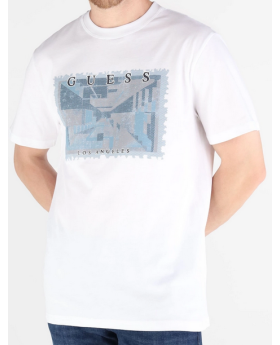 GU t-shirt M5BI03I3Z14 G011 biały 