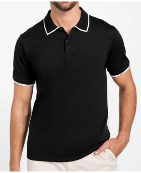 GU polo M5BP20KARS2 JBLK czarny