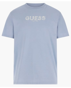 GU t-shirt M5YI41KBW41 F7MH błękitny