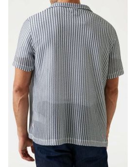 GU koszula M5YP24KCWZ0 F7IX granatowy