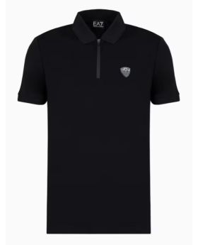 EA7 Emporio Armani Polo 6DPF13 PJRGZ 1200 czarny  XXL Kolor czarny Rozmiar1 XXL