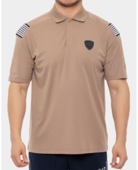 EA7 Emporio Armani Polo 6DPF13 PJRGZ 1745 brązowy L Kolor brązowy Rozmiar1 L