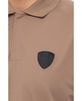 EA7 Emporio Armani Polo 6DPF13 PJRGZ 1745 brązowy L Kolor brązowy Rozmiar1 L