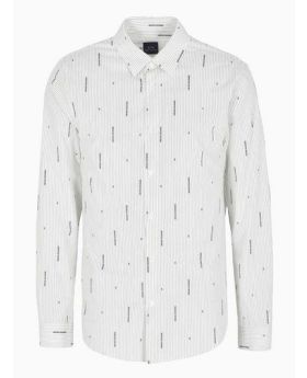 Armani Exchange koszula 6DZC06 ZN5DZ 51BA biały XXL Kolor biały Rozmiar1 XXL