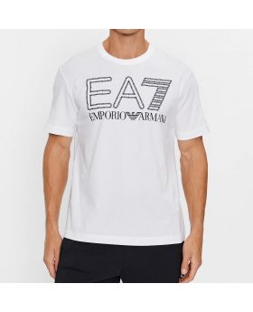 EA7 t-shirt 6RPT03 PJFFZ 1100 biały