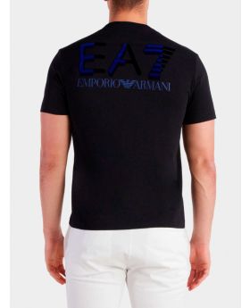 EA7 t-shirt 6RPT06 PJNVZ 0200 czarny