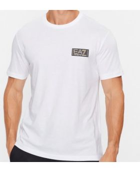 EA7 t-shirt 6RPT18 PJM9Z 1100 biały
