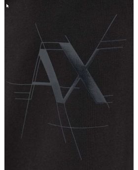 AX spodnie dresowe 6RZPKC ZJXBZ 1200 czarny