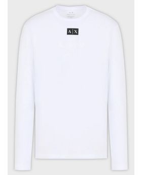 AX t-shirt 6RZTCB ZJ9TZ 1100 biały
