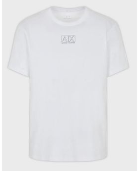 Armani Exchange t-shirt 6RZTHF ZJ9AZ 1100 biały S Kolor biały Rozmiar1 S