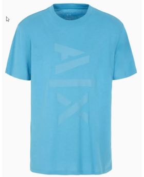AX t-shirt 6RZTLL ZJ8EZ 15CT niebieski 