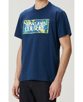 VJ t-shirt 78GAHE04 CJ00E 283 niebieski 