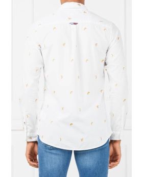 TJ koszula TJM Novelty Dobby Shirt biały