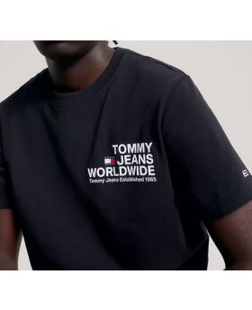 TJ t-shirt DM0DM17711 BDS czarny