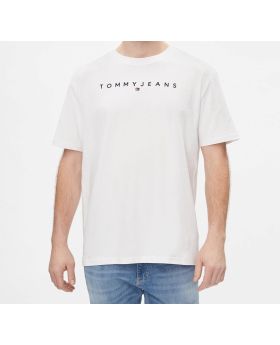 TJ t-shirt DM0DM17993 YBR biały 3XL