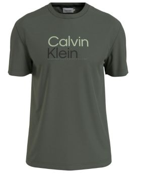 CK t-shirt K10K111841 LLP khaki 