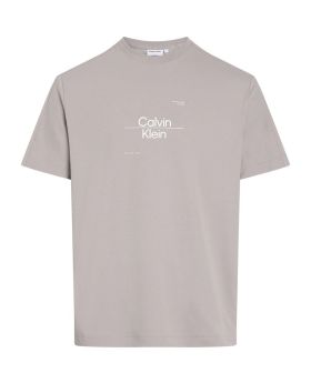 CK t-shirt K10K112489 PAN nude