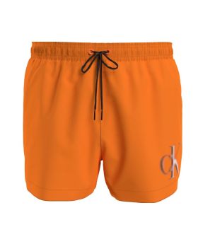Calvin Klein kąpielówki KM0KM00801 SE8 pomarańczowy S Kolor pomarańczowy Rozmiar1 S