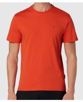 Napapijri t-shirt Salis NP0A4H8DR051 pomarańczowy 3XL Kolor pomarańczowy Rozmiar1 XXXL