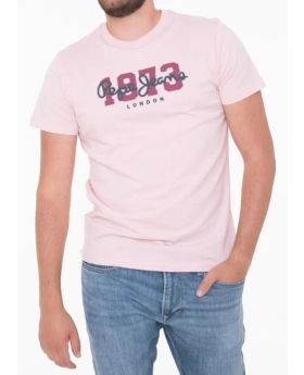 Pepe Jeans t- shirt PM508953 278 różowy XXL Kolor różowy Rozmiar1 XXL