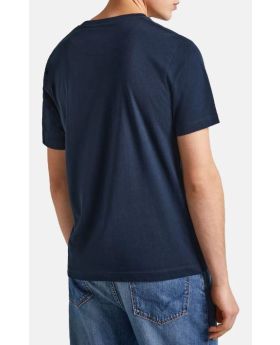 PJ t-shirt PM509206 594 granatowy