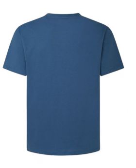 PJ t-shirt  PM509384 553 niebieski 