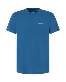 PJ t-shirt PMU20016 581 niebieski L