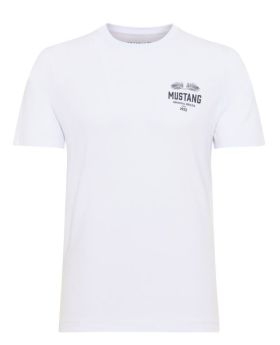 MU t-shirt Alex C Print 1012499 2045 biały