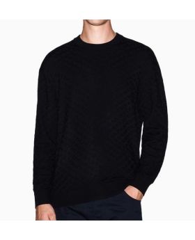 AX sweter XM001316 AF10454 UC001 czarny