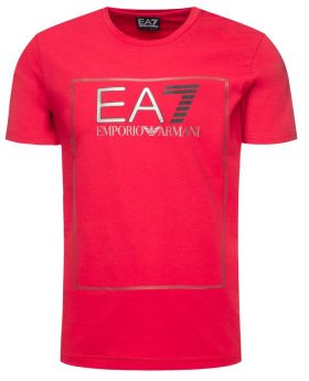 EA7 Emporio Armani t-shirt 6GPT09 PJ20Z 1450 czerwony XXL Kolor czerwony Rozmiar1 XXL
