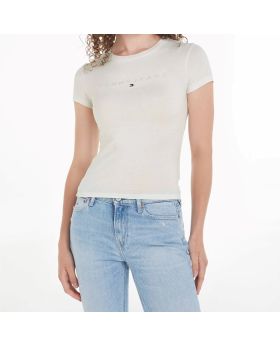  TJ t-shirt DW0DW17827 YBH biaˆy M