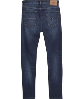 Tommy Jeans spodnie Austin Slim Tprd Cnd niebieski 32/36 Kolor niebieski Rozmiar1 32/36