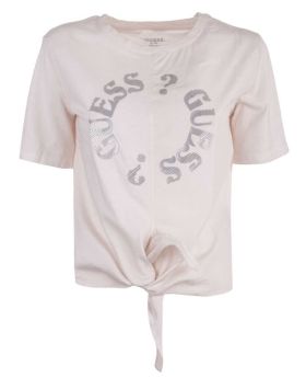 Guess t-shirt W2YI33I3Z00 G1CX kremowy XS Kolor kremowy Rozmiar1 XS