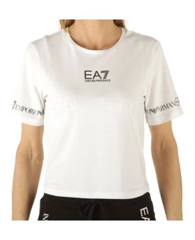 EA7 t-shirt  3LTT08 TJCRZ 0102 biały 