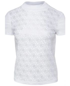 GU t-shirt W4BI26J1314 G011 biały L