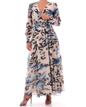 Guess sukienka W4YK34WDW82 P1HT beżowy XS Kolor beżowy Rozmiar1 XS
