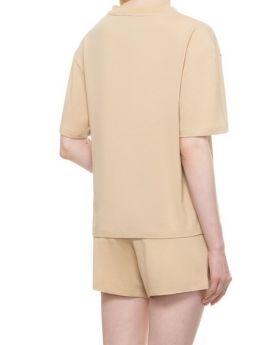 HU t-shirt 50490593 291 beżowy