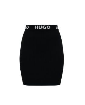 Hugo spódnica 50493756 001 czarny M Kolor czarny Rozmiar4 M