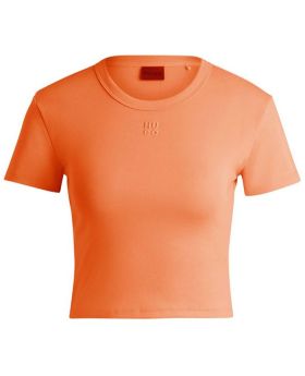 HU t-shirt 50512000 825 pomarańczowy