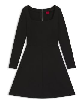 HU sukienka 50546252 10275055 001 czarny 