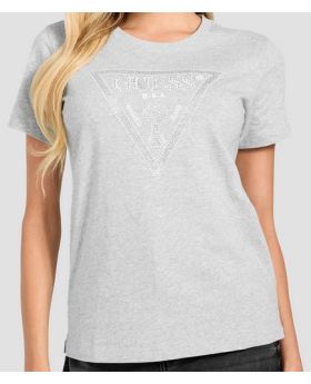 GU t-shirt W5BI18I3Z14 LMGY szary