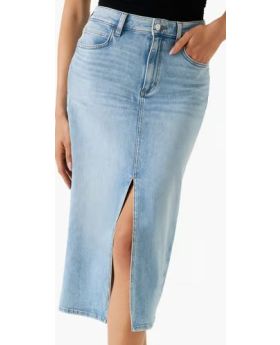 GU spódnica W5YD1LD5QQ0 LAG0 błękitny