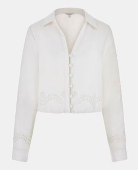 GU koszula W5YH66WCWA0 G011 biały