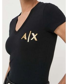 AX t-shirt 6RYT55 YJDTZ 1200 czarny XS